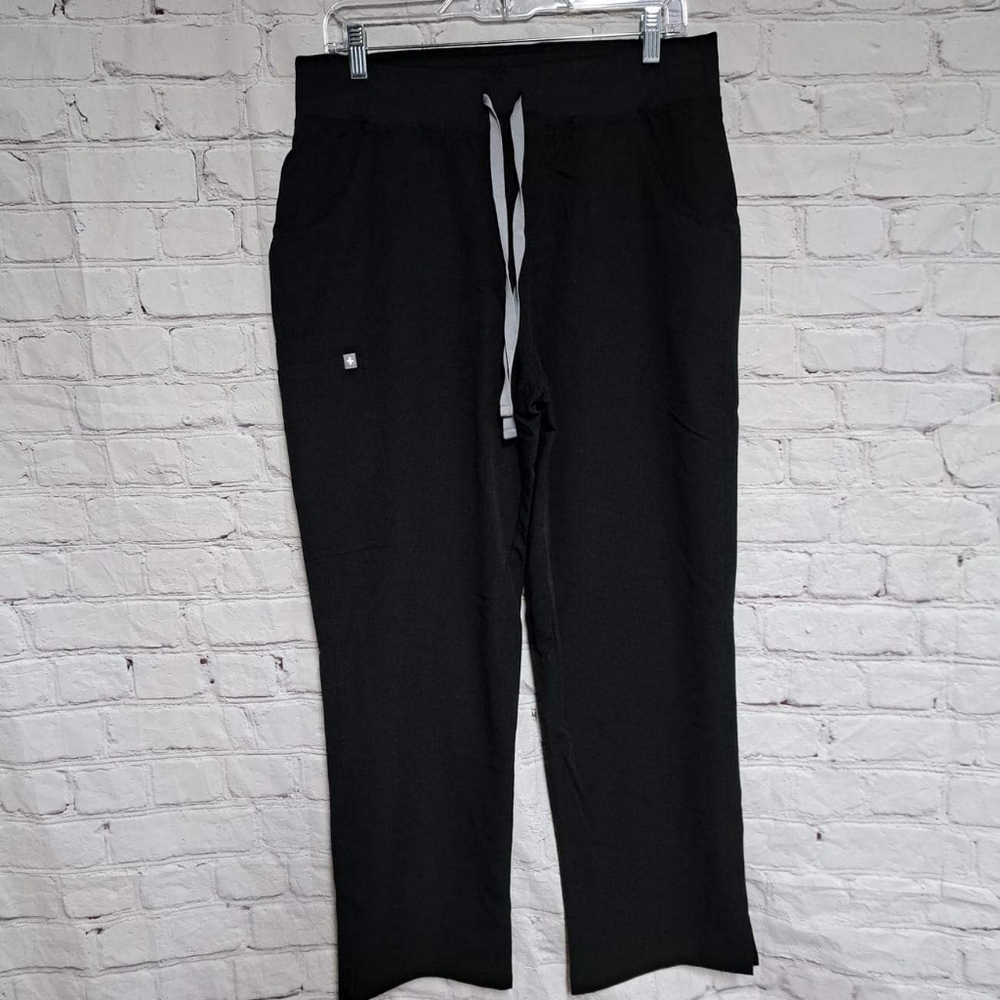 Figs Kade High Waisted Petite Scrub Bottoms